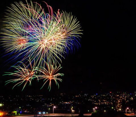 Printing fireworks photos